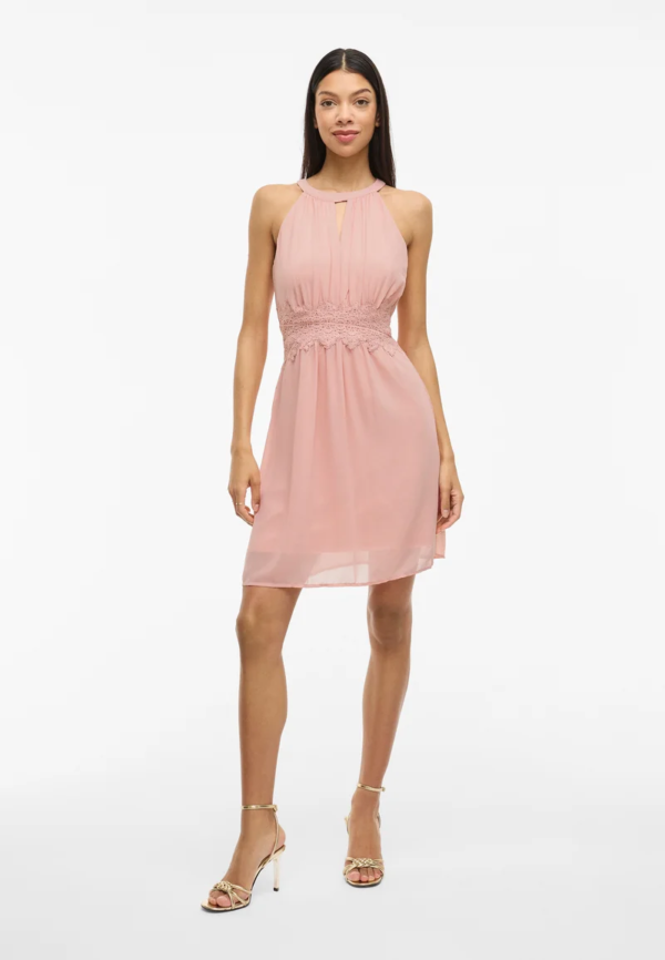 Elegantes Coctailkleid  Vila - Luftig-leichtes Chiffonkleid