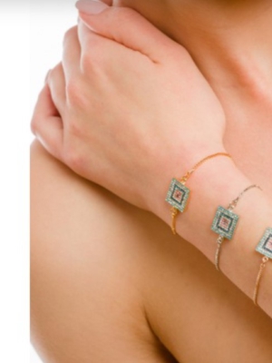 Zartes, simples und schlichtes Armband in 3 Farben erhältlich: Gold, Silber, Rosa