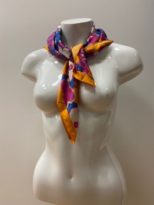 Dreieckstuch von Mango mit Blumenprint