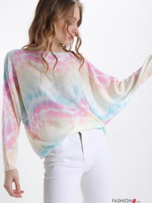 Lässiges Langarmshirt Bunt