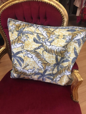 Dekokissen mit Animalprint - Tiger -
