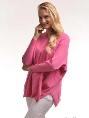Pullover Via Milano Dunkelfuxia